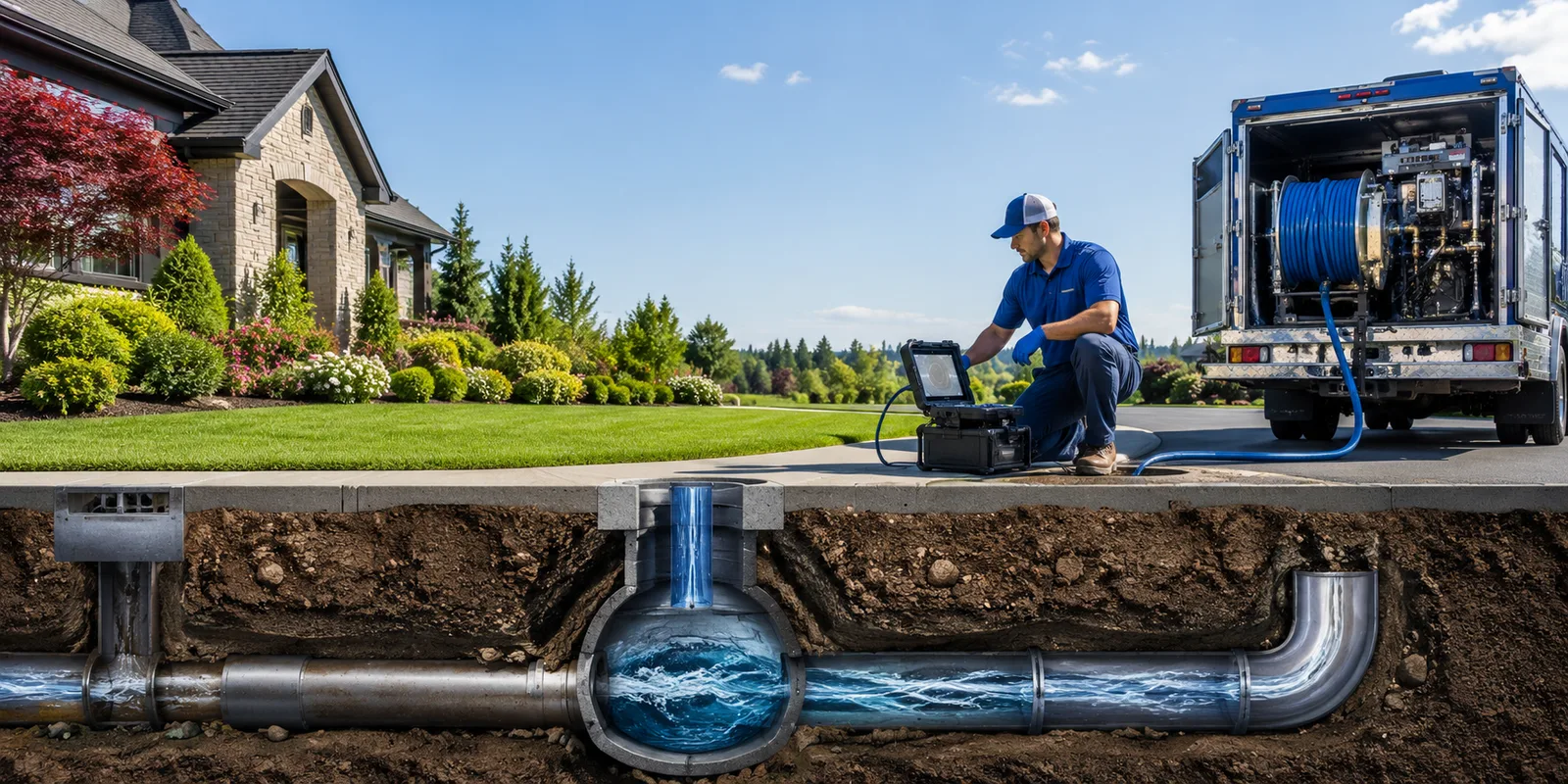 Drainage restoration information for Galloway, OH